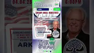 April 2025 Events #dennisswanberg #theswan #encourageoneanother #funfaith #gritdontquit