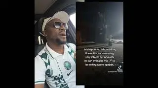 This woman went to abuse a man preaching by the road side