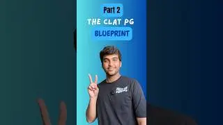 I Cracked CLAT PG Using These 4 Corner Stones | CLAT PG Preparation Strategy | #clatpg #lawstudent