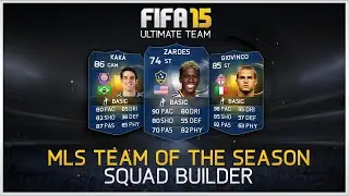 FIFA 15 - MLS Team Of The Season Squad Builder