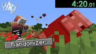 Speedrunning Red Wool in Minecraft