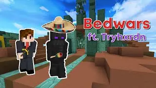 Losing Hard at Hypixel Bedwars ft. Tryhxrdn | CreatorCreepy