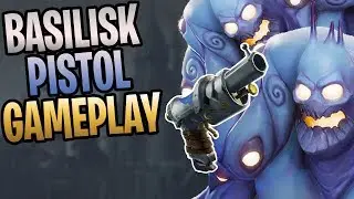 FORTNITE - Level 130 Sunbeam Basilisk Medieval Pistol Save The World Gameplay