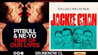 2018 vs. 2015 | Pitbull, Ne-Yo, Tiësto, Post Malone - Time Of Our Lives / Jackie Chan (Mashup)