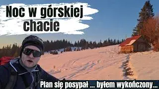 Czy było warto pchać rower przez głęboki śnieg? Noc w chacie pod Muńcołem, stary piec i szakszuka.
