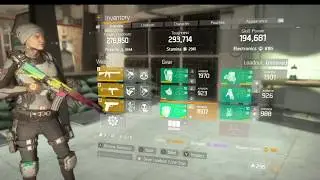 The Division 1.7 6 Piece Classified Lonestar 40% Skill Haste Build w Game play *Solo Manhunt*