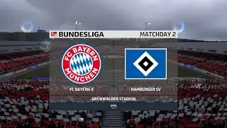 FIFA 21 | FC Bayern II - Hamburger SV | 2027/28 2. Bundesliga | FULL GAMEPLAY