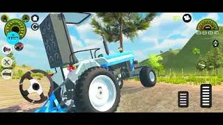 Real tractor game 2025‼️ Indian farmers cargo tractor  off' road driving game 🎯 Android game play 