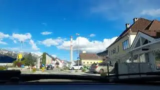 Autofahrt, Trieben, Obersteiermark, Austria