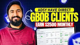 Earn Money On Adsy - Guest Posting Platform 2026🔥 - GBOB Course by Mr Isloo