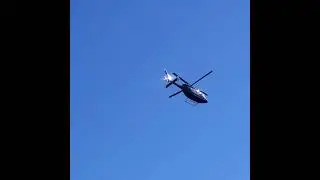 stuff that flies by the house #wyoming | #Bell #429 #GlobalRanger #helicopter #flyby 🤠🤙🤙 #mountains