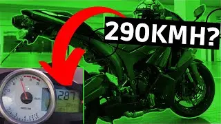 TOP SPEED KAWASAKI NINJA ZX6-R 07-08!