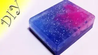 Soap making&frasl;Soap SPACE&frasl;#1&frasl;GALAXY SOAP&frasl;Tutorial&frasl;Soap with your hands&frasl;Soap from soap base&frasl;universe&frasl;DIY