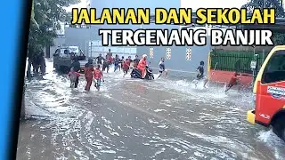 Banjir jalanan srengseng kembangan jakbar