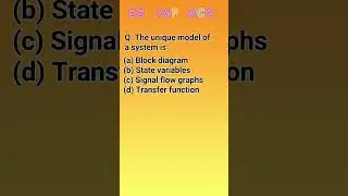 Control System MCQ | AE | JE | EE IMP MCQ | ELECTRIC ENGINEERING MCQ | KUNAL WADHONKAR |