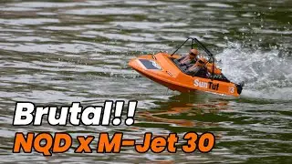 2023 Modified NQD RC Jetsprit Boat 怪獸小噴噴 -  3D Printing M-Jet 30 Jet Pump!!! ft.@mjetdevelopment
