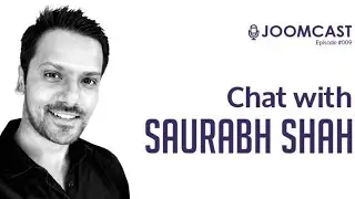 JoomCast #009 &ndash; Saurabh Shah | From Joomla Events to a Love Story & Life in Brazil