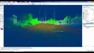 Detect Railways in LiDAR Point Clouds