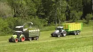 Erster Silageschnitt 2012