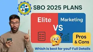 SBO 2025 Plans &ndash; Which is Best? | Elite vs Marketing Plan Pros & Cons Tamil #sbonewplan #sbo