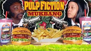 PULP FICTION Cosplay Mukbang Ft @JustTashaP .!