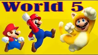 All POWER-UP Locations in World 5 | Super Mario 3D World