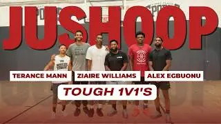 TOUGH 1v1 Spot Battles! Terance Mann, Ziaire Williams & Alex Egbuono Get to It!