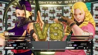 SFV CE Punk (Karin) vs TreeFiddyPC (Ibuki) FT3