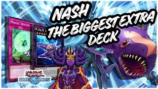 WATER DECK WITH BIGGEST EXTRA DECK DUEL LINKS | BARIAN LEADER OF THE SEVEN RANKED