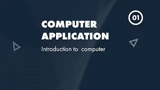 Jifunze Computer Application Kwa Lugha ya Kiswahili Sehemu ya Kwanza, (Introduction to Computer  01)