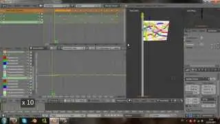 3D Flag - Fast model & animation
