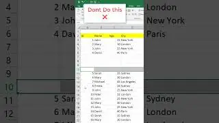 📊Excel Tips: Learn How to Insert Multiple Rows Quickly! 🚀