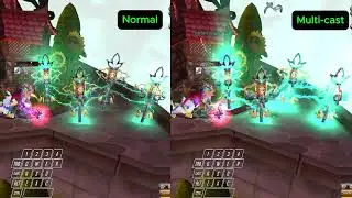 Sorceror & Summoner Multi-Cast Showcase - Raid Dragonica