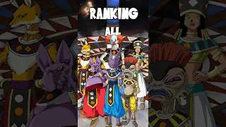 Ranking all God of destruction from weakest to strongest