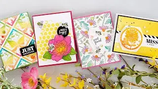 FSJ Buzzworthy Project Kit Tutorial  | Makes 4 cards!