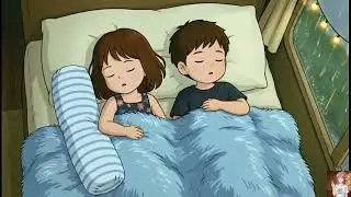Misty Roads, Soft Rain & Family Warmth | Ghibli-Style Night Drive