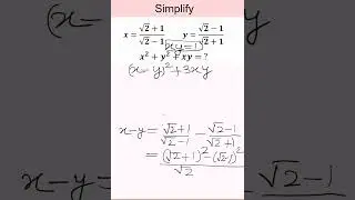 Is Math Really Hard? Radical Expressions #short #algebra #math
