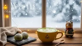 Winter Cafe Ambience with Cozy Bossa Nova Jazz ☕ Relaxing Warm Coffee Vibes