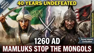 Battle of Ain Jalut 1260 | The Battle That Stopped the Mongol Empire Muslims vs Mongols Documentary