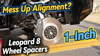 Do 1-inch Wheel Spacers Mess Up Alignment? - BONOSS BYD Leopard 8 Wheel Parts