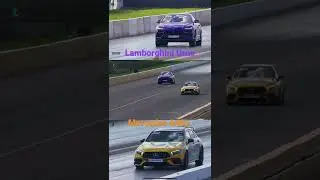Drag race Lamborghini Urus VS Mercedes A45s Driver: Karina Petrova  | Unlim 500