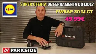 REVIEW REBARBADORA A BATERIA PARKSIDE  PERFORMANCE PWSAP 20 LI G7