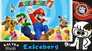 Mario Party But We Control Two Characters VS ExIceberg | Mario Party 7