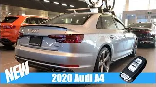2020 Audi A4 40 TFSI (2.0T) Titanium Florett Silver Metallic | In-Depth Video Walk Around