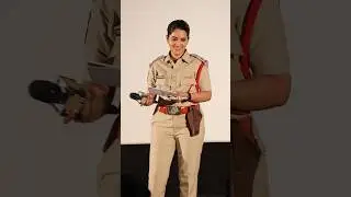 Anchor Sravanthi on Police Duty at Constable Kanakam Trailer Launch #sravanthichokkarapu #ytshorts