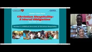 Know Your Faith: Christian Hospitality: A Moral Obligation - 19/07/2021