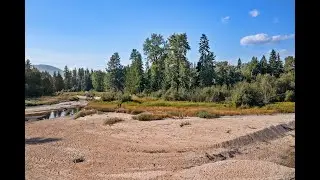 15 Acres for sale with private waterfrontage on the Pack River