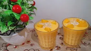 Thick Mango Milkshake Recipe | Mango Smoothie | Mango Juice | Tasty And Creamy Mango Shake Recipe
