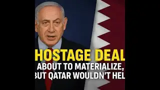 Netanyahu Blames Qatar  Hostage Deal Collapses at the Last Moment
