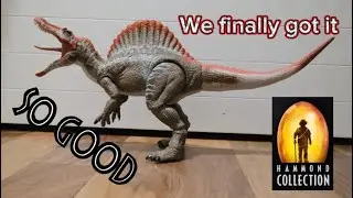 Hammond Collection Spinosaurus Unboxing ASMR+Review (Jurassic World)
